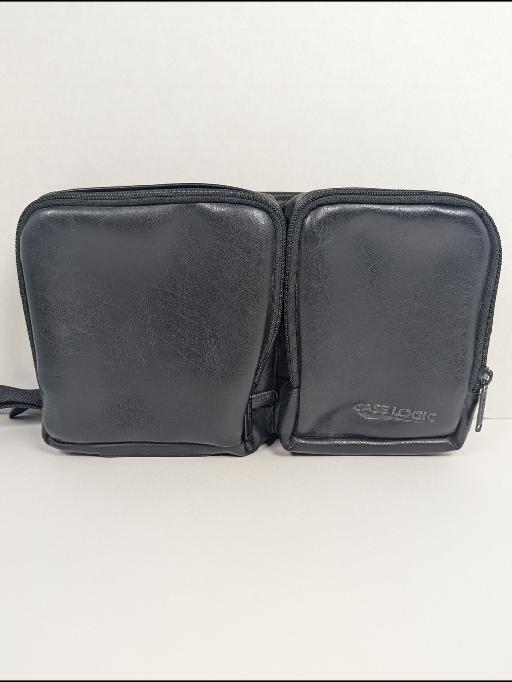 Case Logic Black Faux Leather CD Case & CD Player Holder Carrier